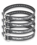 Industrial Tie Down Straps Beefy Heavy Duty 70 Lb Working Load 30 Inch Length 4 Pack Black For Construction Welders DIY Home Projects