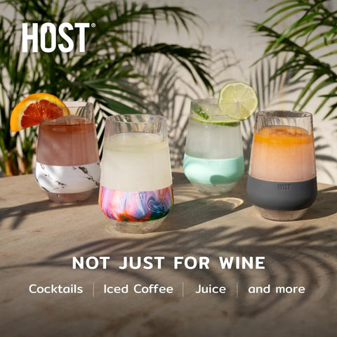 Freezable Stemless Wine Glasses With Secure Lids, Double Wall Insulated Chiller Tumblers For Grab And Go Vibes, Keep Your Sip Ice Cold Outside, 12 Oz Set Of Two Pink Blush Drinkware For Her.