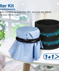 Beefed Up Replacement Paper Disc And Foam Sleeve Filter Kit For Wet Dry Vacuum Cleaners 5 Gallon And Up on table