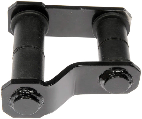 Beefed-Up Rear Leaf Spring Shackle for Nissan Models Durable Steel Construction Powder Coated Direct Replacement