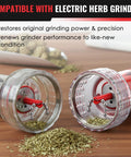 Replacement Chain And Ball Set For Wakit Grinder RollBotz inside electric herb grinder, restores grinding performance