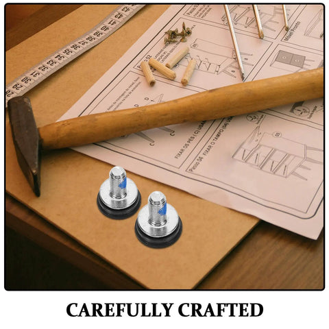 Get A Real Tough Set Of 10 Pcs Yardwe Steel Center Shaft Screws For Your Bike Crankset That Keep Rust Away And Secure Tight Fit In Any Bad Weather Condition For Smooth Riding Action with hammer and assembly instructions.