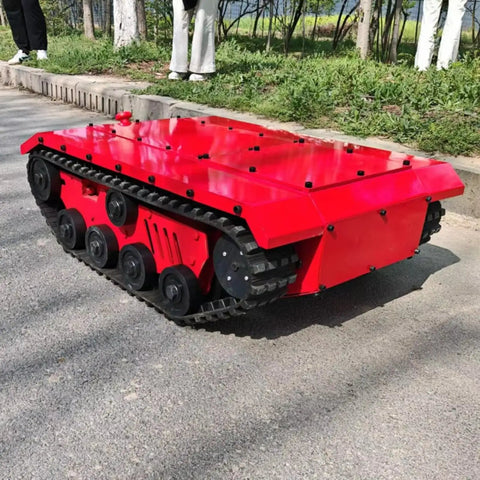 Electric Heavy Duty Equipment Moving Skate Remote Control Machinery Dolly For Industrial Jobs, Heavy Lifting, Smooth Roll, Four Wheel Portable Dolly, Adjustable Height, Durable Steel Construction, Ideal For Workshops, Garages, And Construction Sites on pavement