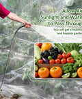 Fortify Your Garden With A 4 By 10 Foot Plant Netting Pest Barrier That Fends Off Insects Birds And Critters And Lets You Grow Vegetables Fruit And Flowers In Raised Beds Or Greenhouses protecting vegetables