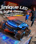 All Terrain Drift And Racing RC Car 1 18th Scale With Dual Batteries Waterproof Off Road Truck Revs To 40 Kilometers Per Hour on track