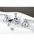 Wilshire Widespread Bathroom Faucet With Brass Pop Up Drain Polished Chrome Brass Built To Last Drip Free Ceramic Disc Cartridge Eight