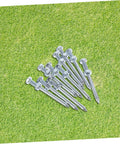 Metal pegs for Durable Lawn Aerator Spike Shoes With Metal Pegs For Deep Soil Aeration And Faster Grass Growth garden tool
