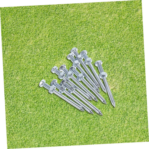Metal spikes for Heavy Duty Lawn Aerator Shoes With Metal Spikes For Deep Soil Aeration And Lawn Health Ten Pack Reusable Grass Shoes