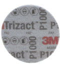 Trizact Hookit 3 Inch P1000 Grit Blending Disc Gray For Auto Body Sanding With Easy Change Hook And Loop System