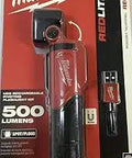 USB Rechargeable Pivoting Flashlight Kit With 180 Degree Swivel Head Waterproof Heavy Duty LED Light For Work Home And Outdoors