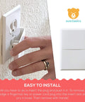 12 Pack Outlet Covers Baby Proofing Bigger Size For Safer Sockets Keeps Toddlers Safe No Joke And Prevents Choking Hazard