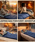 Kids Sleeping Bag For Sleepovers And Camping 3 Season Warm And Cool Lightweight And Washable With Skin Friendly Cotton Lining