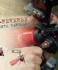 Bowfishing Winch Pro Reel With One Hand Operation, Fighting Wheel Brake, Rugged Aluminum Frame, anti-reverse mechanism