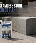 Nails Your Tile Repair Game Waterproof Stone Corner Filler Gray Crack Compound Bathroom Counter Edges Seals Cracks Chips Durable Masonry Patch Easy Apply 1 Piece on stone surface.