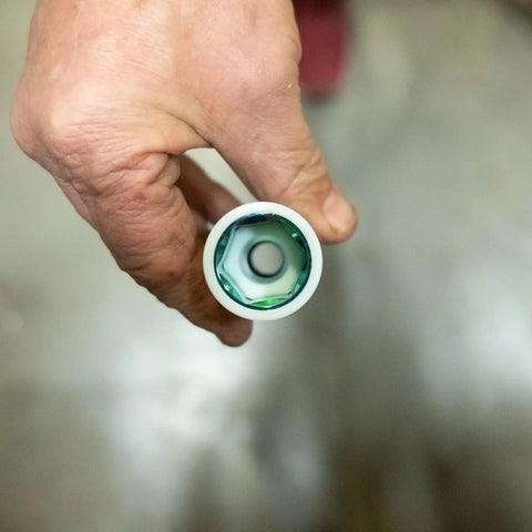 View of Non Marring 22mm Lug Nut Socket For Half Inch Drive Protects High Polish Wheels From Damage Color Coded And Clearly Marked