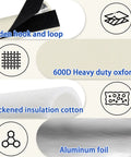 Heavy Duty 3 Layer Pipe Insulation Cover For Outdoor AC Lines materials with anti aging shield focus.