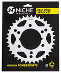 Heavy Duty Drive Sprocket Chain Combo For Polaris Scrambler 500 And Trail Blazer 400 36 Tooth Rear Sprocket on packaging