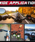 LED Light Bar Wiring Harness Kit With Motorcycle Handlebar Switch for various riding applications