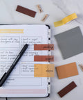 See Through Transparent Sticky Notes With Quick Dry Pen Included For Easy Markups Three Size Set With 3 By 3 Inch Big Notes