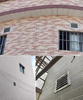 Rock Solid Performance With 36 By 42 Inch Three Forty Stainless Steel Vented Access Panel Hinged Drywall Inspection Door on brick wall.