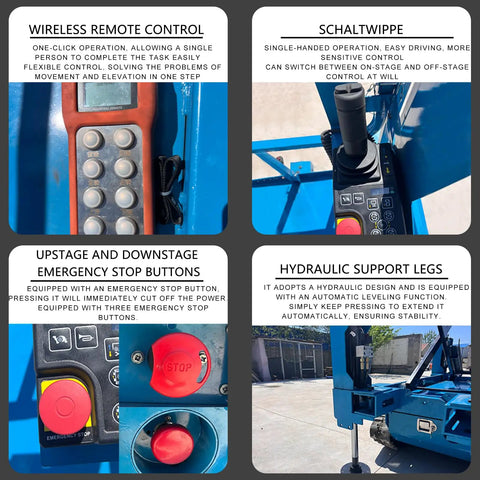 Heavy Duty Outrigger Tracked Scissor Lift With Remote Joystick Controls For Rough Terrain Jobsites Reaching Five Meters That Gets The Job Done Right And Keeps Crew Happy For Custom Shop Upgrades