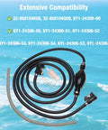 Outboard Fuel Line Hose Kit 5/16 Inch 10 Ft Replacement For Yamaha Mercury Johnson Marine Outboards 4 HP To 200 HP with accessories