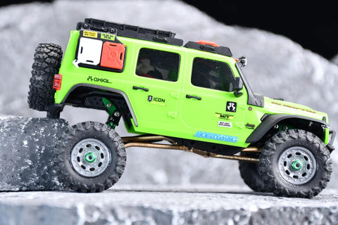 Beefed Up Droop Flex Mod Extension Kit With 7075 T6 Aluminum Flex Blades on Axial SCX30 RC Crawler Jeep Wrangler JLU