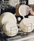 Detachable Handle Non Toxic Ceramic Pots And Pans Set With PFAS PFOA PFOS Free PTFE Free Nonstick Cookware in dishwasher