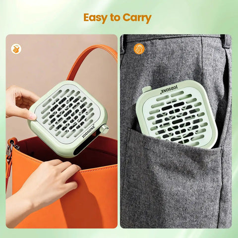 Pocket Sized Nail Dust Collector With 6000 RPM Powerful Suction For Home And Salon, Portable fits in bag and trouser pocket