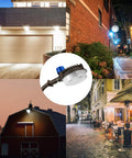 18000LM LED Barn Light 120W 5000K Dusk To Dawn Outdoor Security Flood Light With Photocell illuminating various outdoor settings