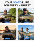 Suspending Jerkbait Minnow Lure With Sound, Flash, Glow Brighter, And Rattle Louder For Bass Walleye Pike And Catfish Neutral Buoyancy Cast Farther Irresistible Action Precision Engineered with bass, walleye, pike, and muskie catches