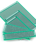 32 Pieces PCB Board Set With Five Sizes Double Sided Prototyping Boards For DIY Electronics Projects Point One Inch Spacing