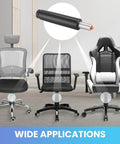 Office Chair Cylinder Replacement 5.5 Inch Travel Length Fits Most Chairs Heavy Duty Class 4 Gas Lift Hydraulic Piston
