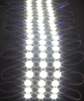 Illuminated Crazy Bright 24V White LED Module Light Kit with Z3030 Injection in dark environment