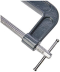 6 Inch Heavy Duty G Clamp Pro Craft Malleable Cast Iron Clamp With Silver Plated Threads For Smooth Action Ideal For Display Or Workshop Use