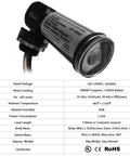 Outdoor Dusk To Dawn Photoelectric Sensor With Swivel Mount and technical specifications table