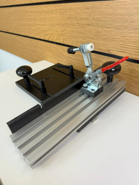 528 Small Coping Sled For Router Tables Safe Coping Cuts With Ultra Track Fence Fits Up To 6 Inch Wide Stock And 1 3 4 Inch Thick