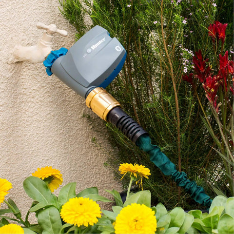 Bluetooth Hose Timer You Control From Your Phone No Fuss App Controlled Irrigation For Lawn And Garden Battery Powered