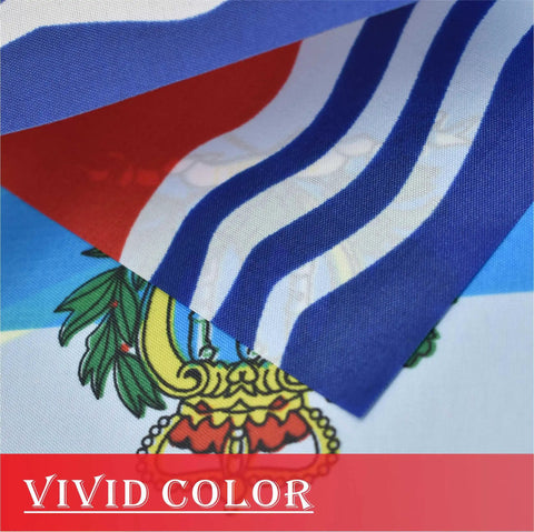 Close-up of 226 Country Flags Banner Set Mini National Flags showing vivid colors and detailed design in fabric.