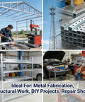 Professional Grade Heavy Duty 3 In 1 Hydraulic Iron Worker For Easy Steel Punching Chamfering And Cutting With Foot Pedal And Roll Casters For No Hassle Shop Builds 1500 Watt in workshop setup.