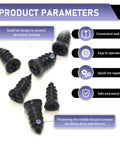 Close-up of Must Have Tire Repair Kit 101 Pcs Spiral Rubber Studs highlighting design features and benefits.
