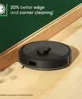 2 In 1 Vacuum And Mop Robot With Beast Suction And Self Emptying For 75 Days Cleans All Floor Types great for edge cleaning.
