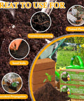 Image showing uses for Two Pack Organic Coco Coir Bricks For Garden Soil 8x4x2 Inch Each 1.4 Lb 100 Percent Natural Coconut Pith.