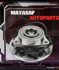 Two Wheel Drive 2 Pack Front Wheel Hub Bearing Assembly For Chevy Silverado 1500 Tahoe Yukon Escalade Suburban Express Savana 1500 1999 2013 Fits Front Left Or Right Wheel 2WD Only showing single hub with wire harness
