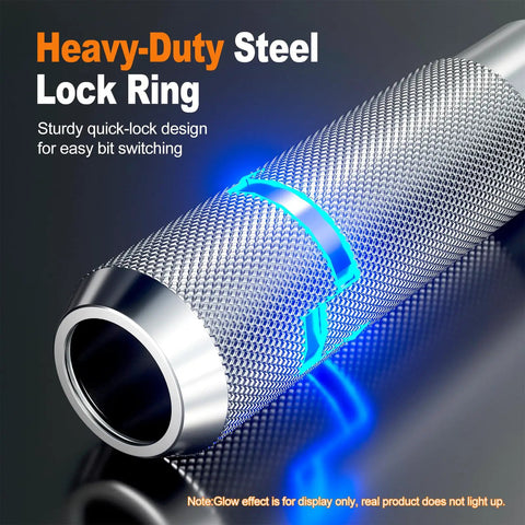 Heavy-Duty SDS Plus To SDS Max Adapter Badass Premium Alloy Steel Power Tool Converter Rotary Hammer Drill Coupler with lock ring