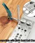 13.4 Inch Track Saw Guide Rail Square For Precision 90 Degree Cuts With A Solid Aluminum CNC Machined Body Heavy Duty Lightweight