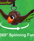 Ninja Twister Swing Spins Set For Backyards, 360 Degree Spin Toy And Swing Set Accessory showing bird design with twist action.