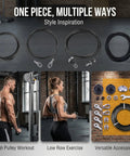 Heavy Duty 32.8 Ft Cable Replacement Kit With 6mm PU Coated Steel Wire Rope And 17 Accessory Bits for gym workouts