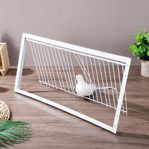 Racing Birds House Door Reinforced Movable Cage Entrance For Training Easy Install Bird Cage Door 20.86 By 10.23 By 0.78 Inches Secure Entry