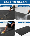 Garage Oil Spill Mat 36 By 59 Inches Dual Layer Absorbent Felt Top With Rubber Backing Waterproof Non Slip Reusable Maintenance Pad cleaning examples